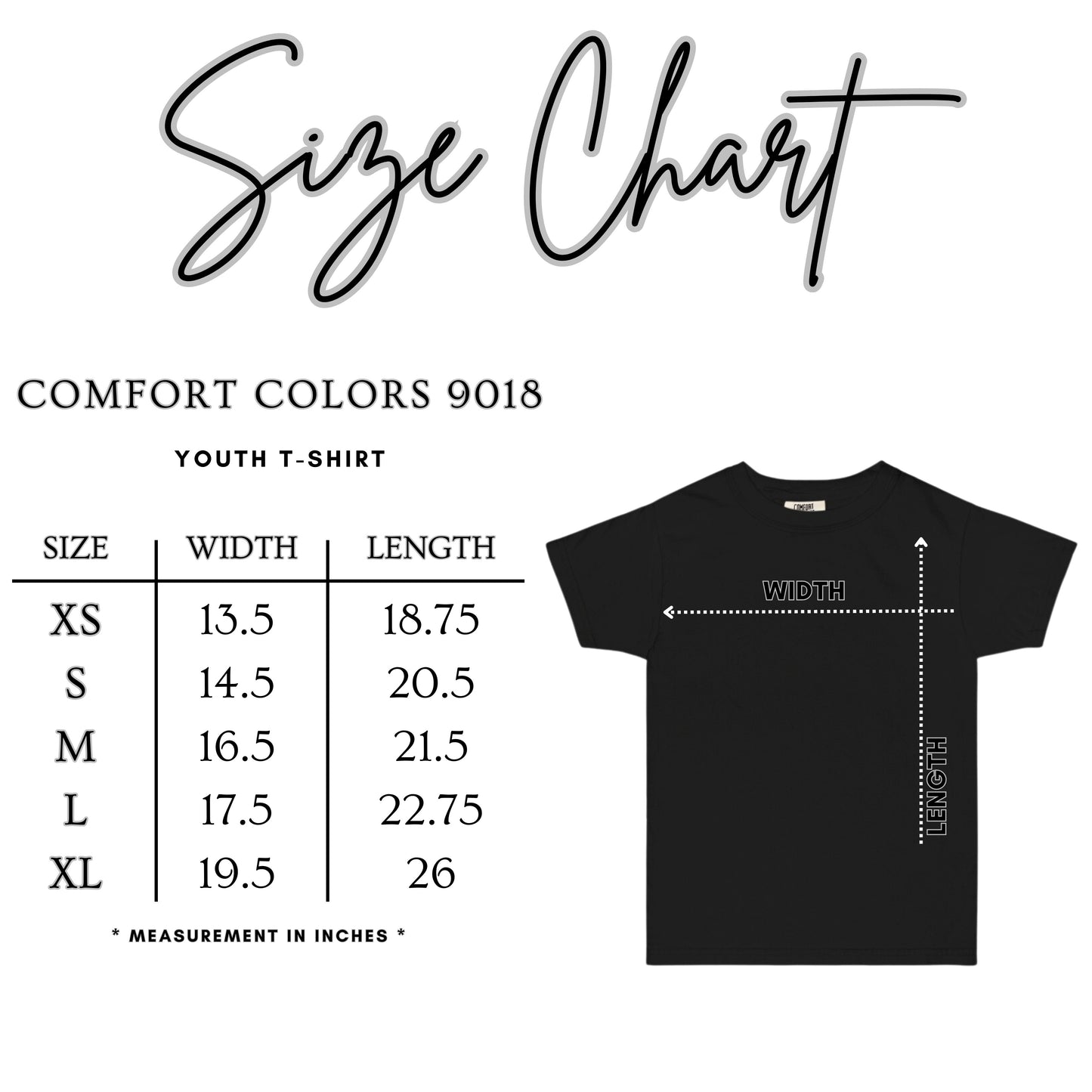 Comfort Colors Short Sleeve Tee YOUTH