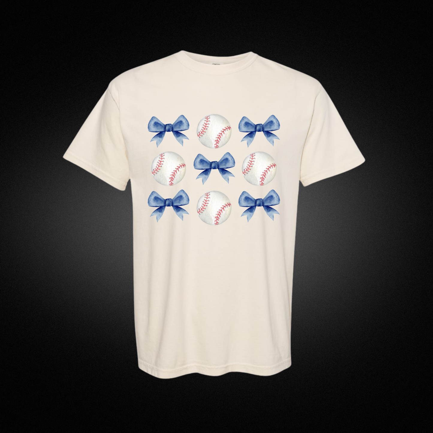 Patriotic Bow Designs on Comfort Colors (R) Tee