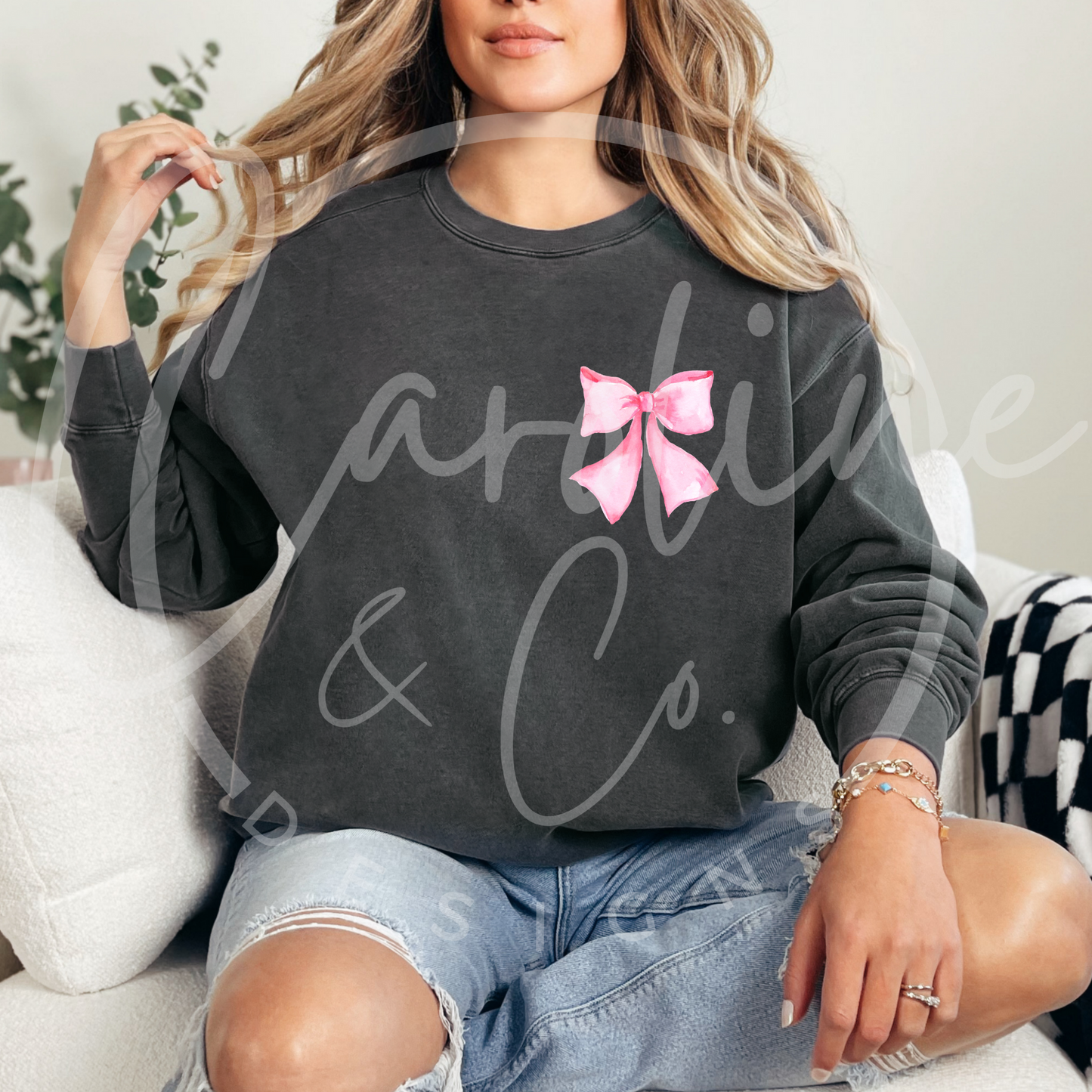 God Says I'm... Comfort Colors Crewneck