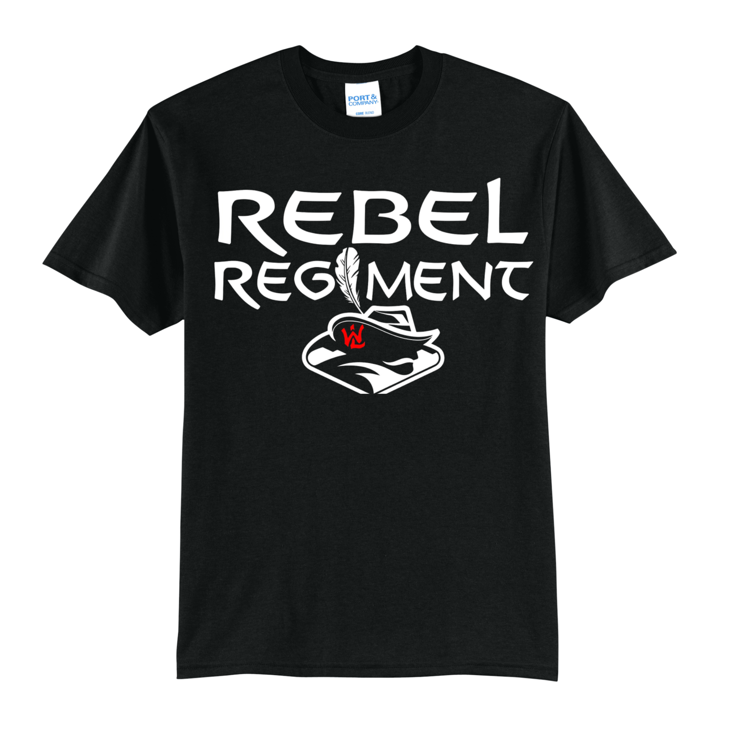 Rebel Regiment Logo Short Sleeve TShirt