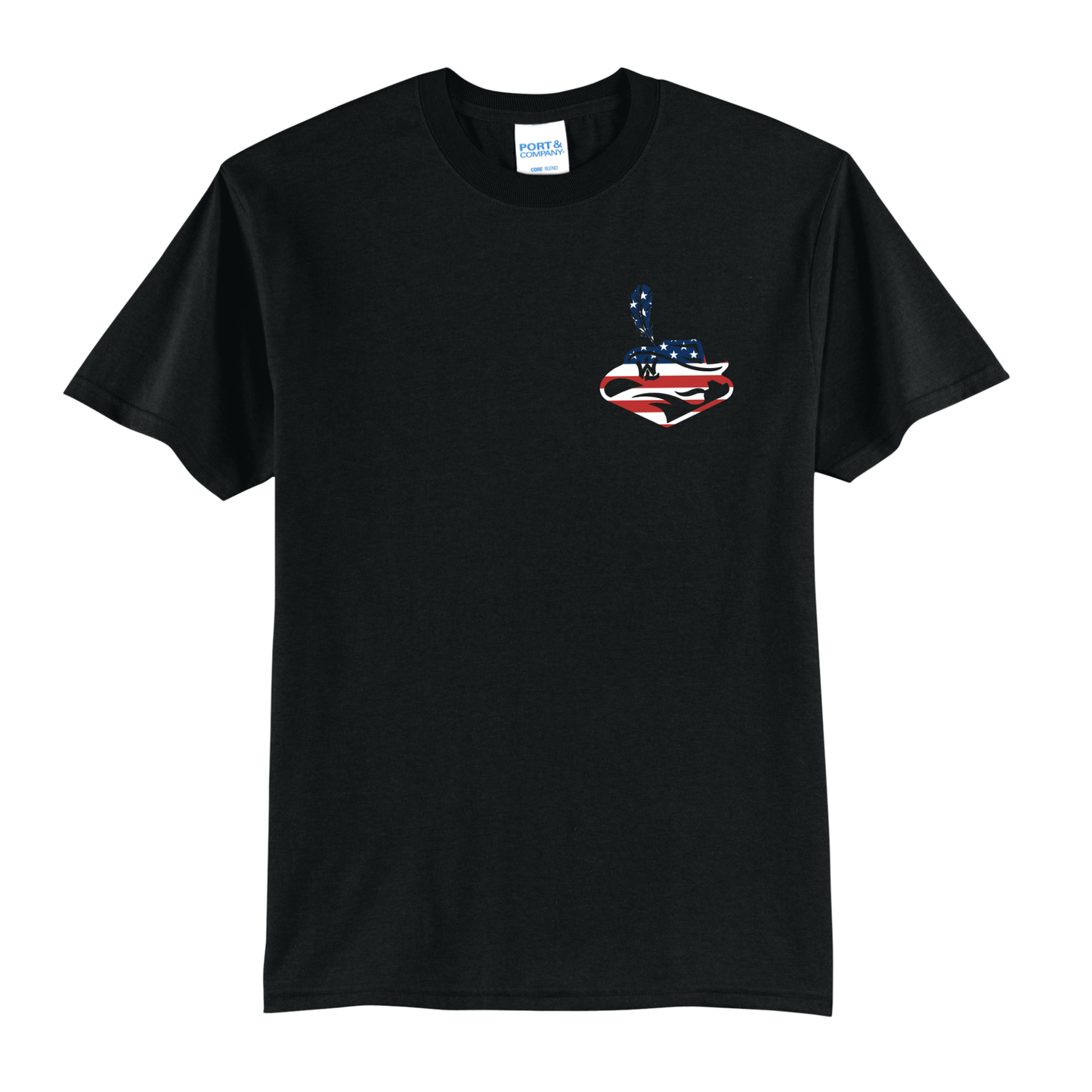 Rebel Regiment Flag Logo Short Sleeve TShirt