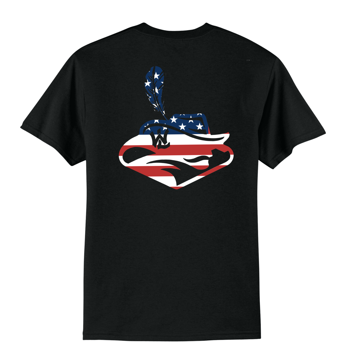 Rebel Regiment Flag Logo Short Sleeve TShirt