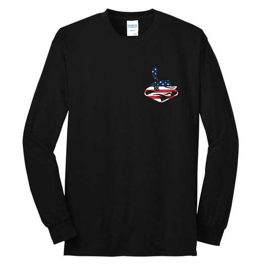 Rebel Regiment Flag Logo Long Sleeve TShirt