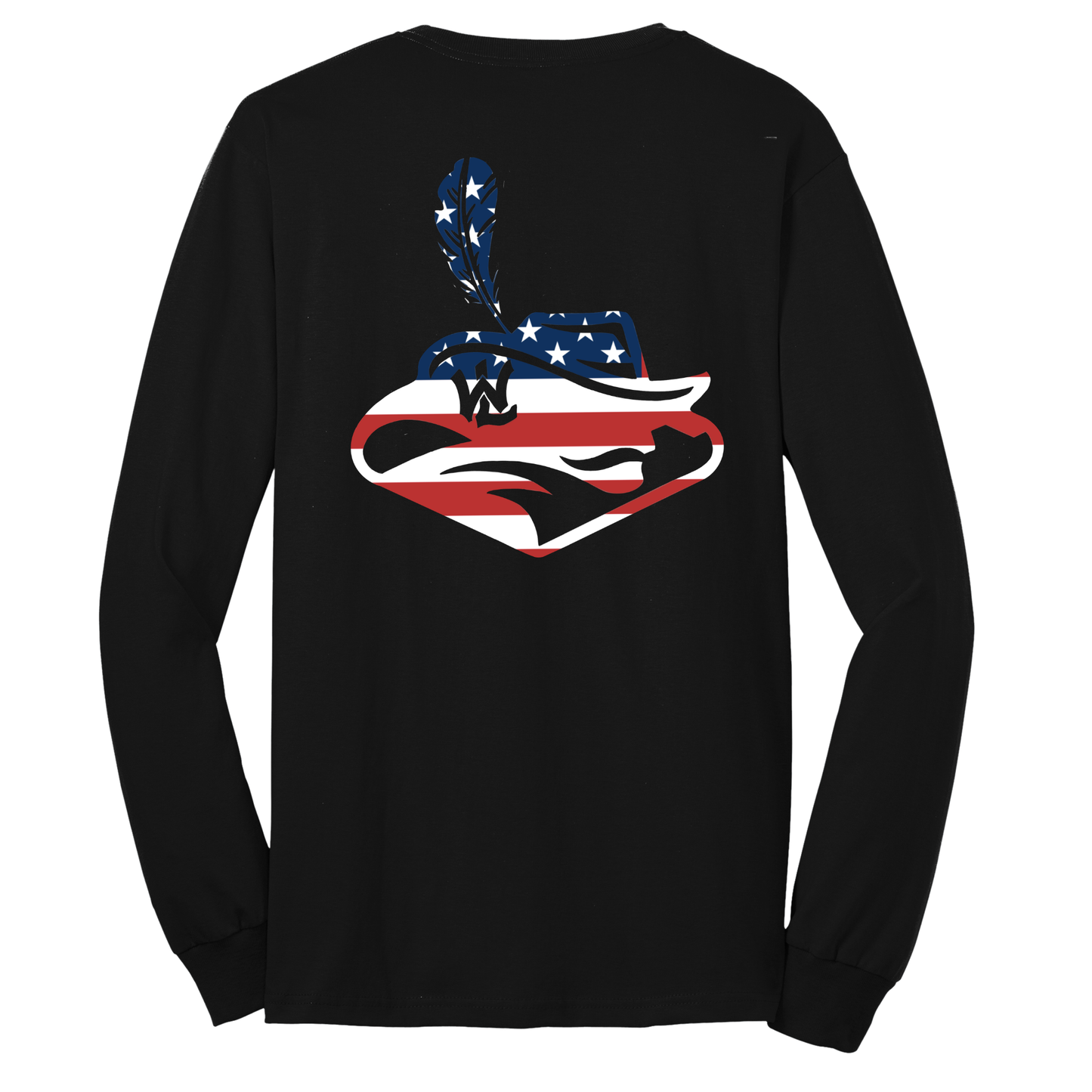 Rebel Regiment Flag Logo Long Sleeve TShirt