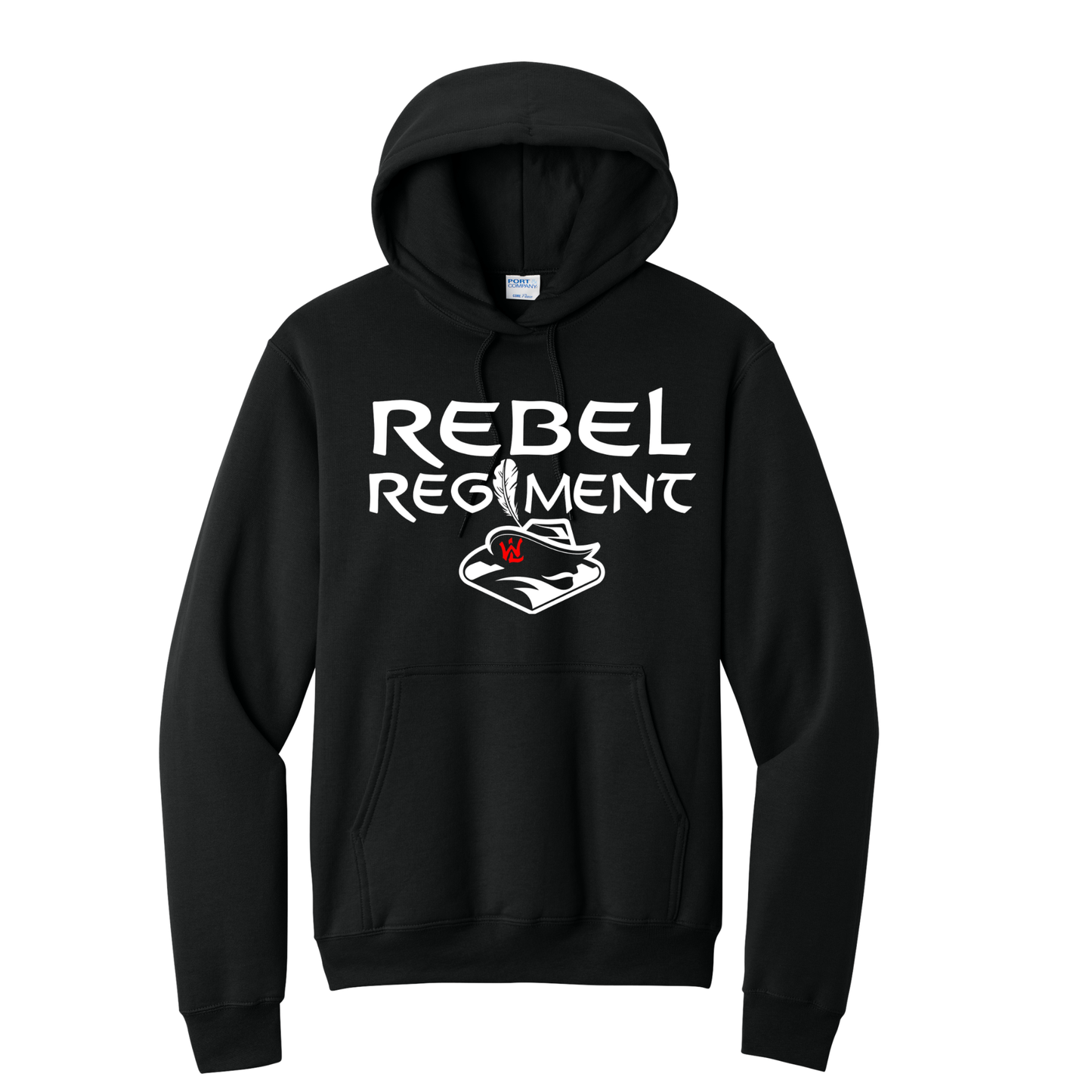 Rebel Regiment Logo Hoodie