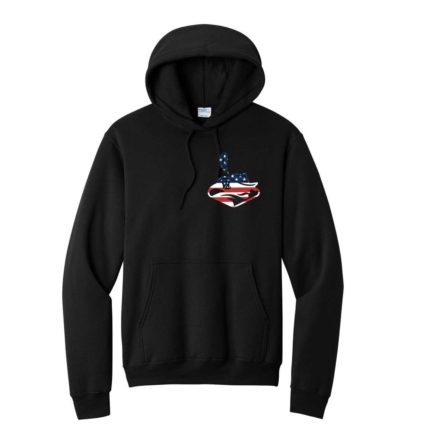 Rebel Regiment Flag Logo Hoodie