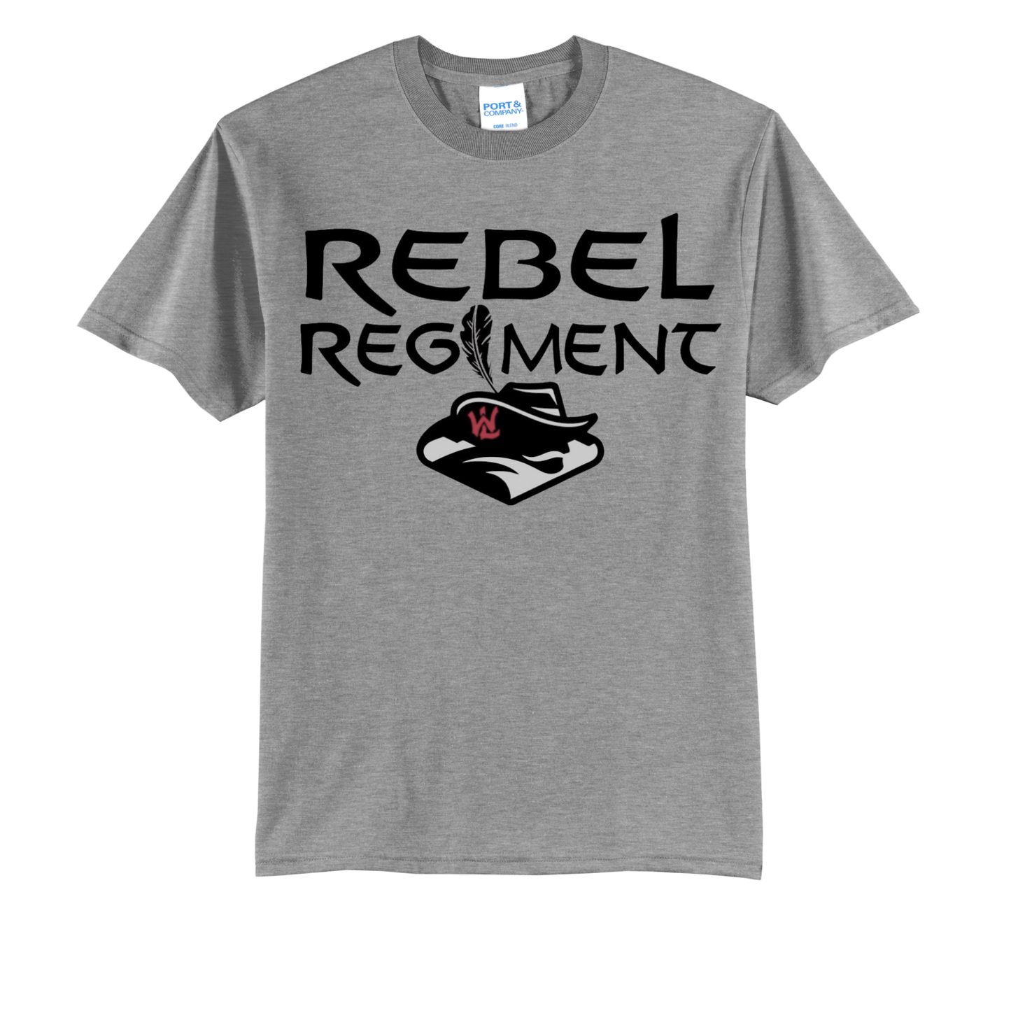Rebel Regiment Logo Short Sleeve TShirt