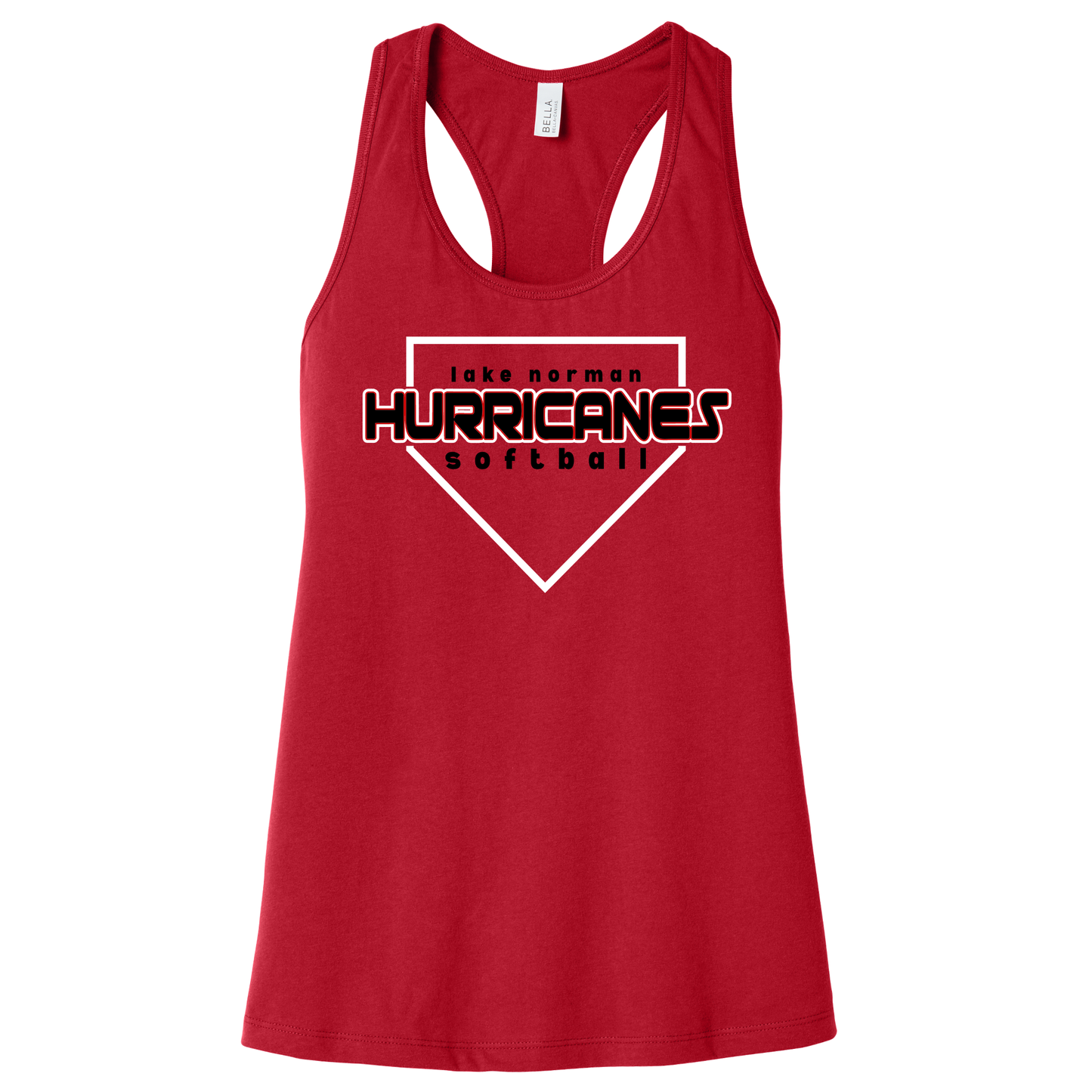 Women’s Jersey Racerback Tank-Red