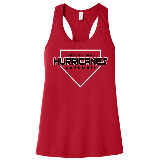 Women’s Jersey Racerback Tank-Red