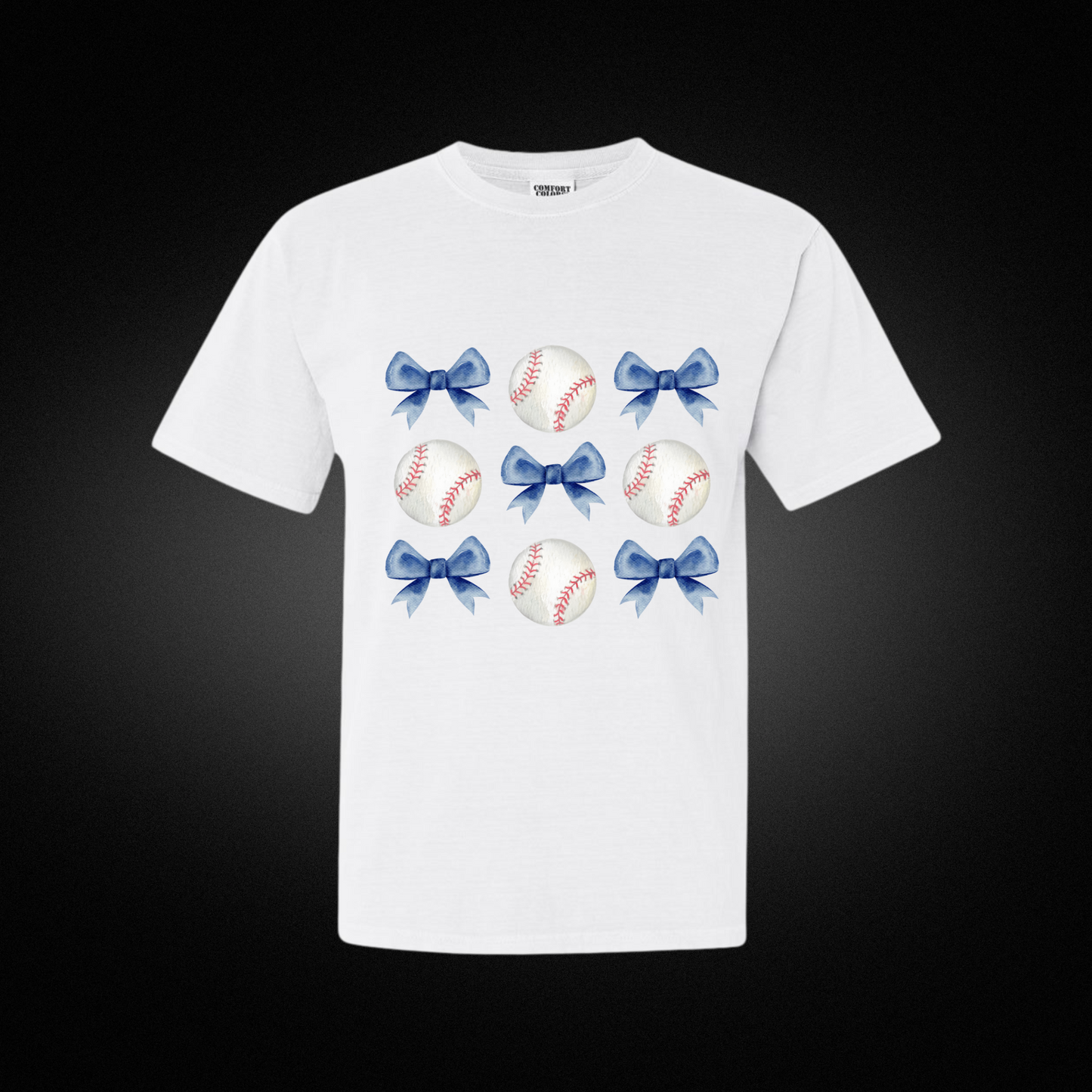 Patriotic Bow Designs on Comfort Colors (R) Tee