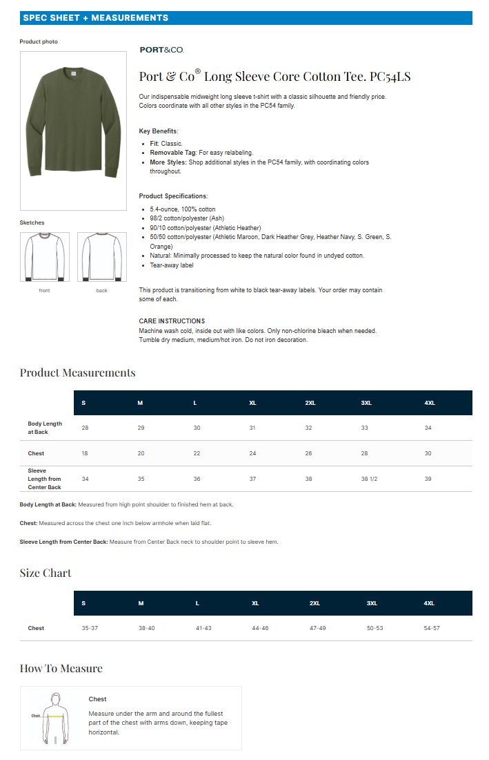 26-27 Rebel Regiment Show Long Sleeve TShirt
