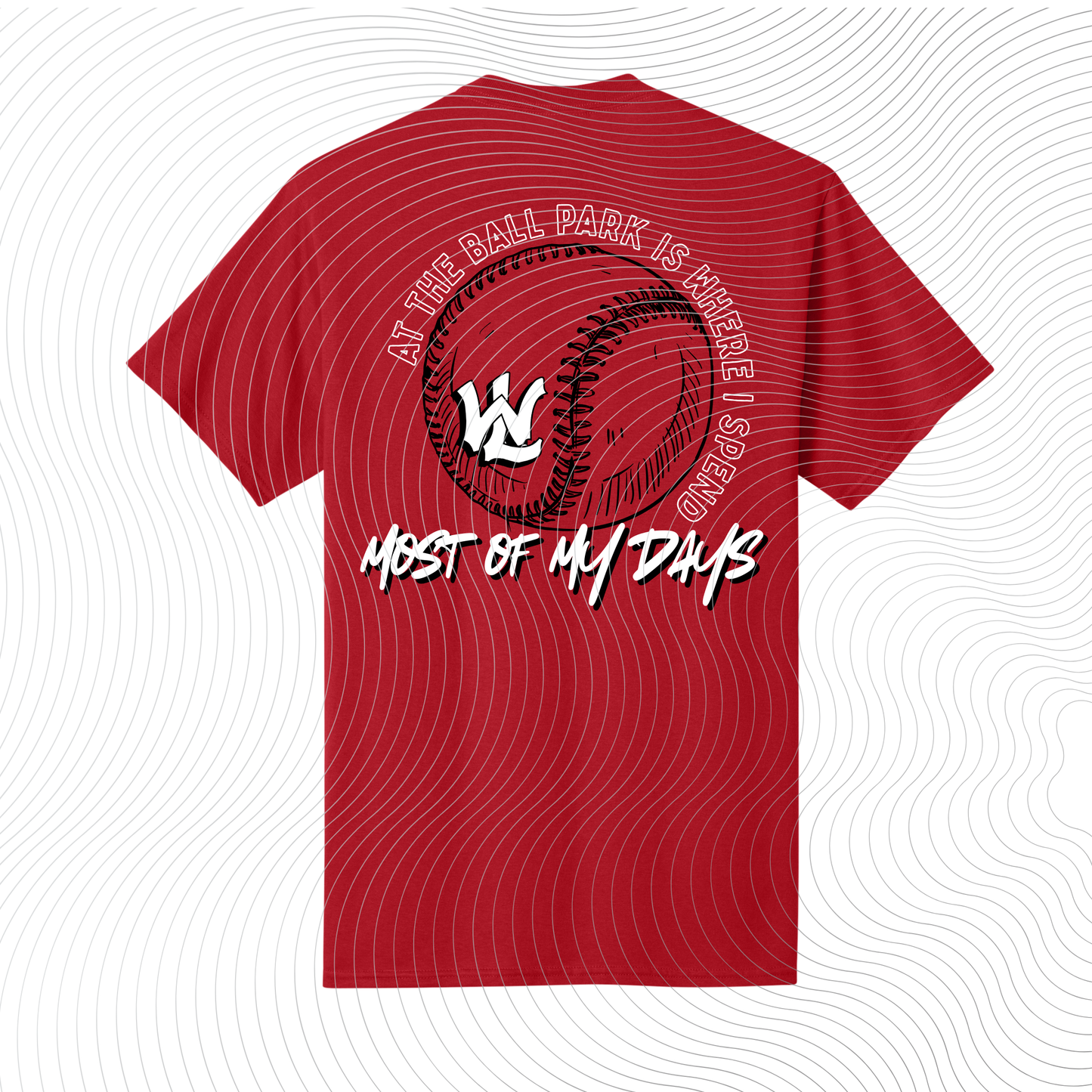 Ballpark Days WLO Short Sleeve Tshirt