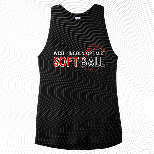 Softball WLO Women's Racerback Tank